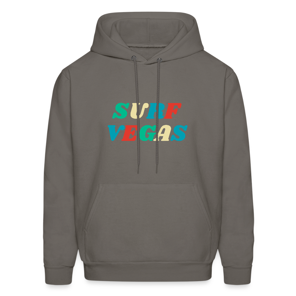 Surf Vegas Men's Hoodie - asphalt gray
