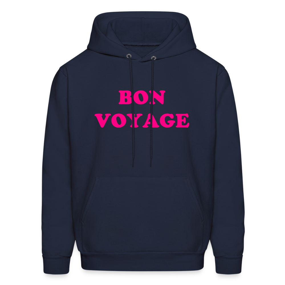 Bon Voyage Men's Hoodie - navy