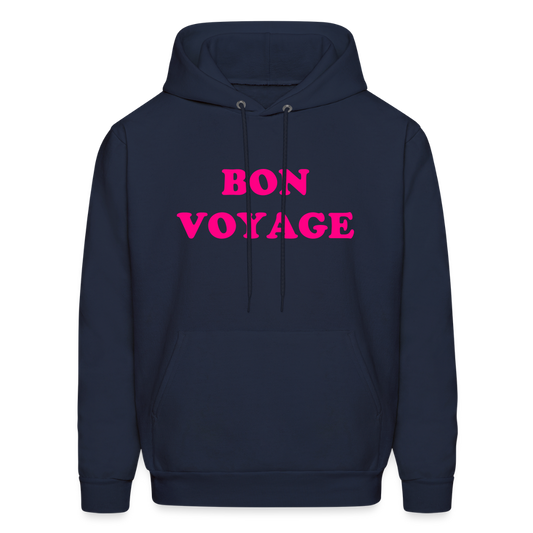 Bon Voyage Men's Hoodie - navy