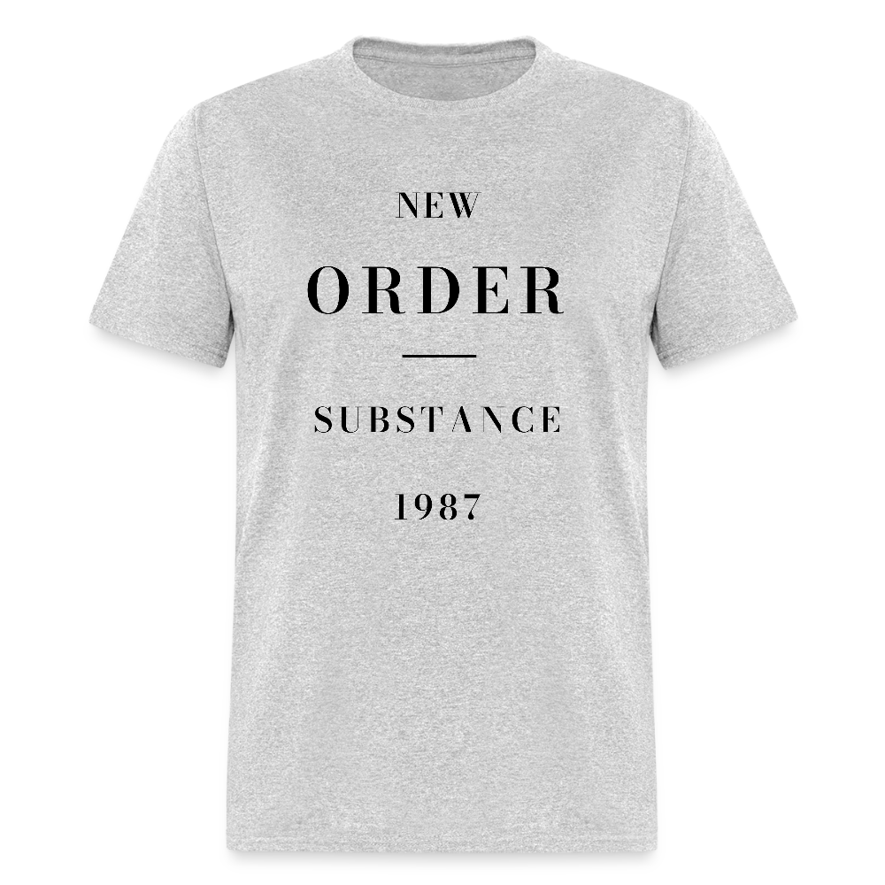 New Order Substance 1987 Unisex Classic T-Shirt - heather gray