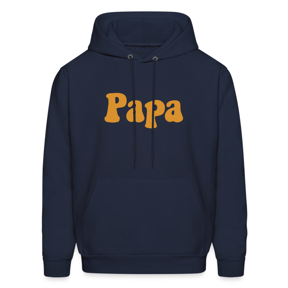 Papa Men's Hoodie - navy