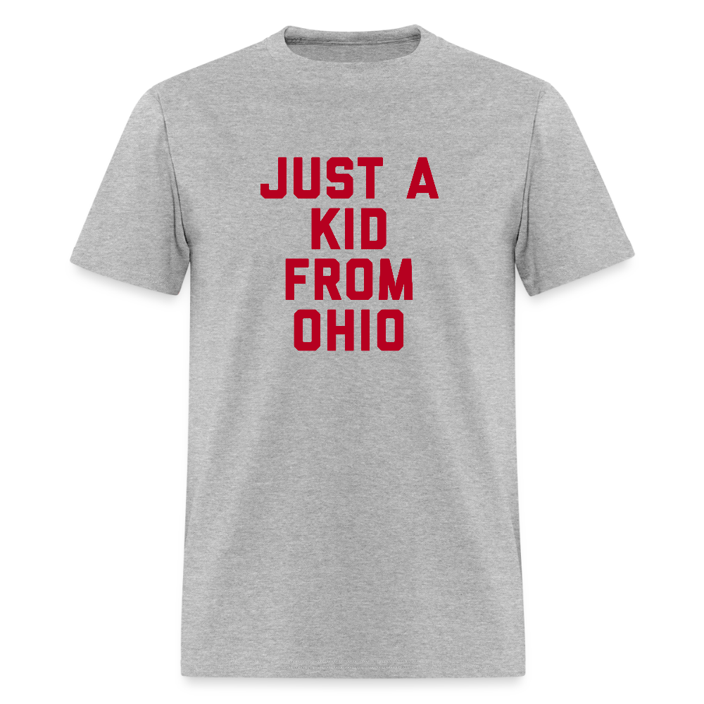 Just a Kid From Ohio Unisex Classic T-Shirt - heather gray
