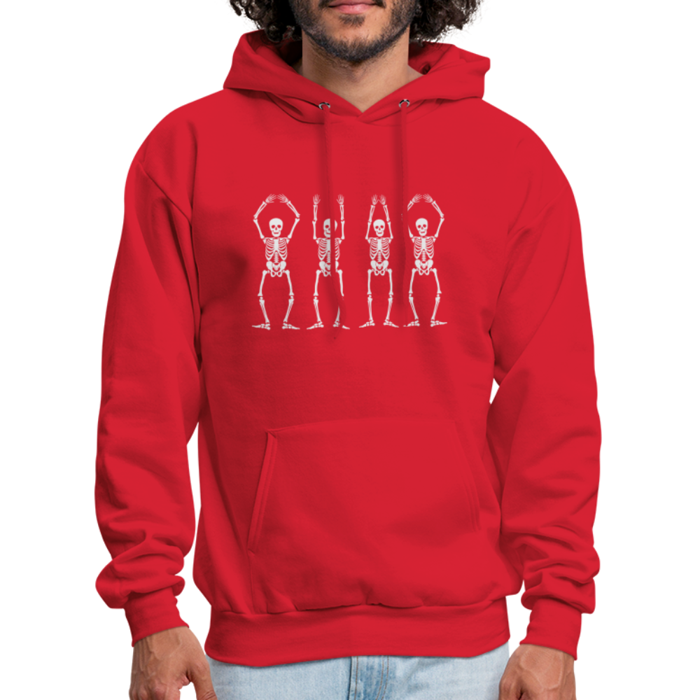 OHIO Skeletons Men's Hoodie - red