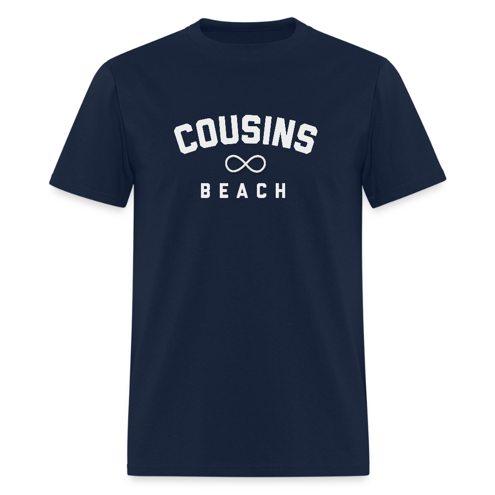 Cousins Beach Infinity Unisex Classic T-Shirt - navy