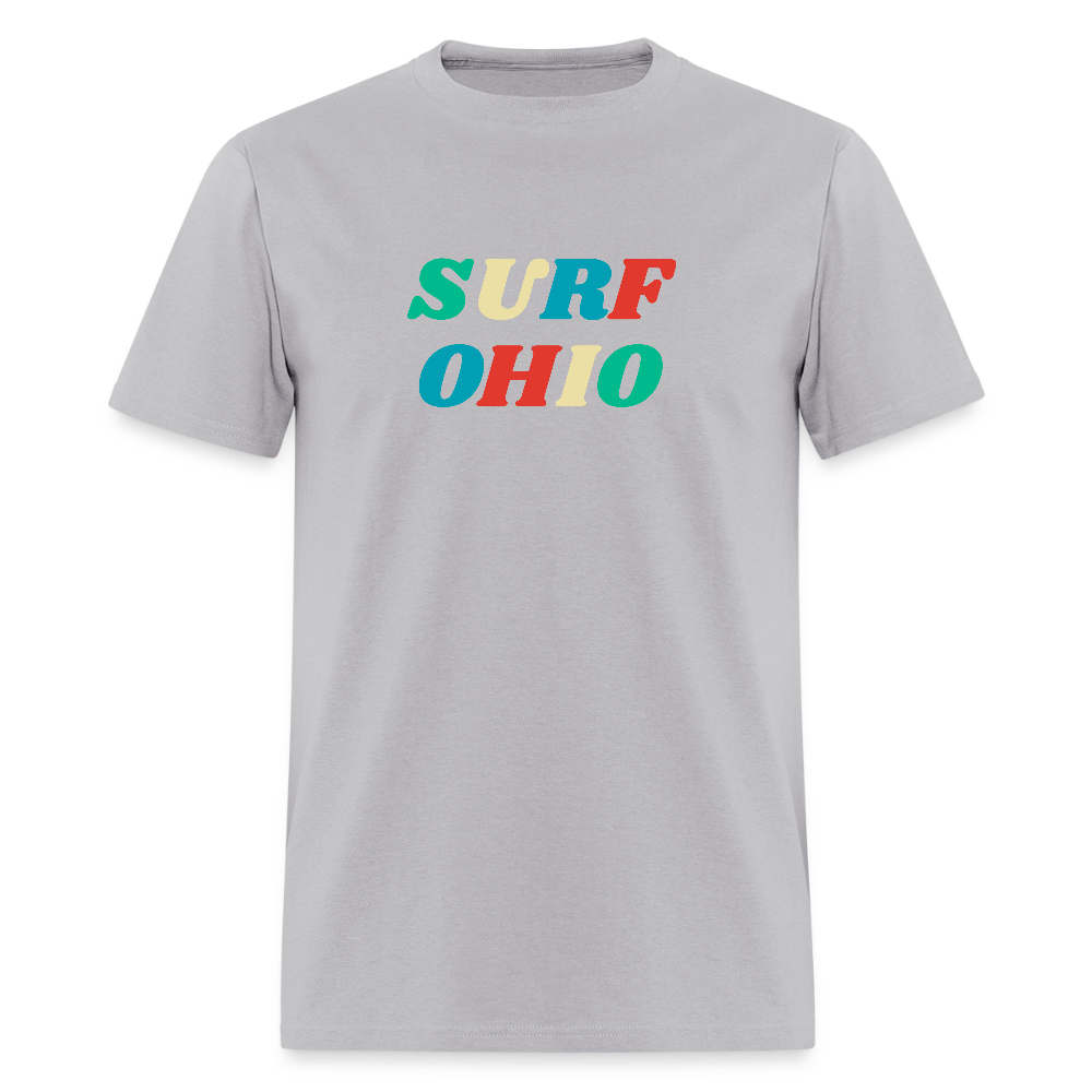 Surf Ohio Men's T-Shirt | GILDAN 5000 - gravel