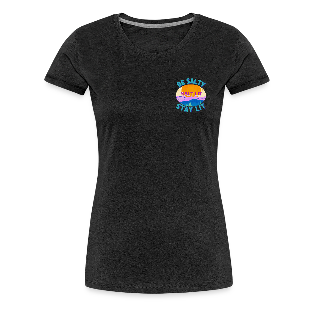SALTLIT Scoop Neck - charcoal grey