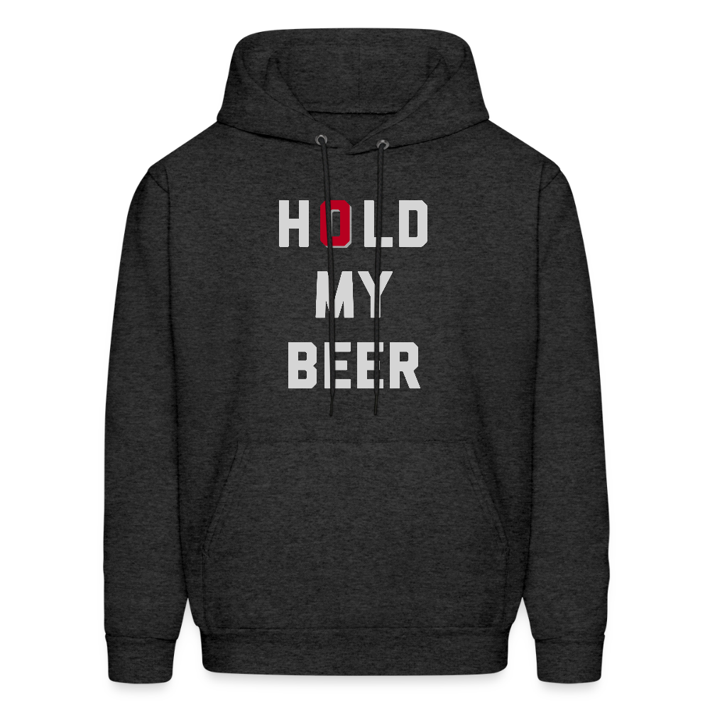 Hold My Beer Men's Hoodie - charcoal grey