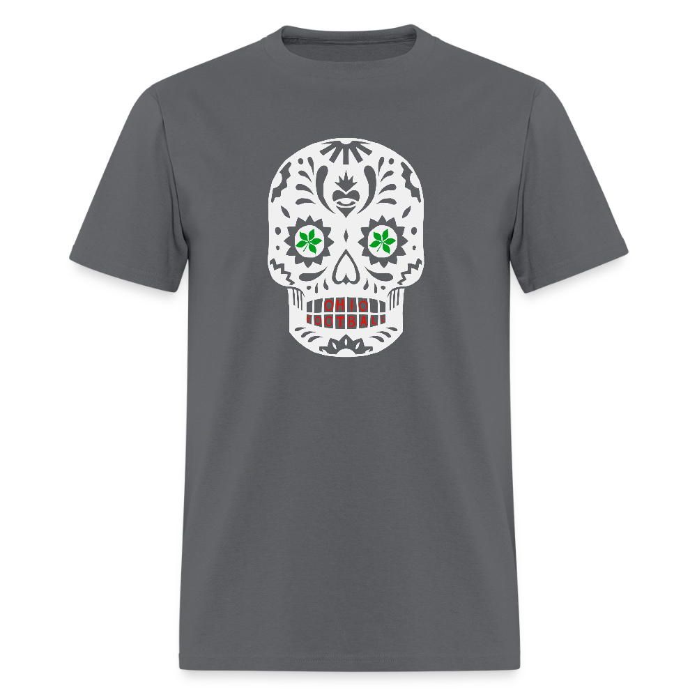 Sugar Skulls Ohio Football Unisex Classic T-Shirt - charcoal