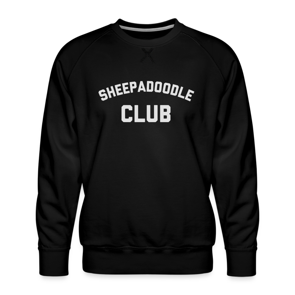 Sheepadoodle Club Men’s Premium Sweatshirt - black