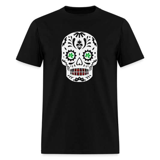 Sugar Skulls Ohio Football Unisex Classic T-Shirt - black