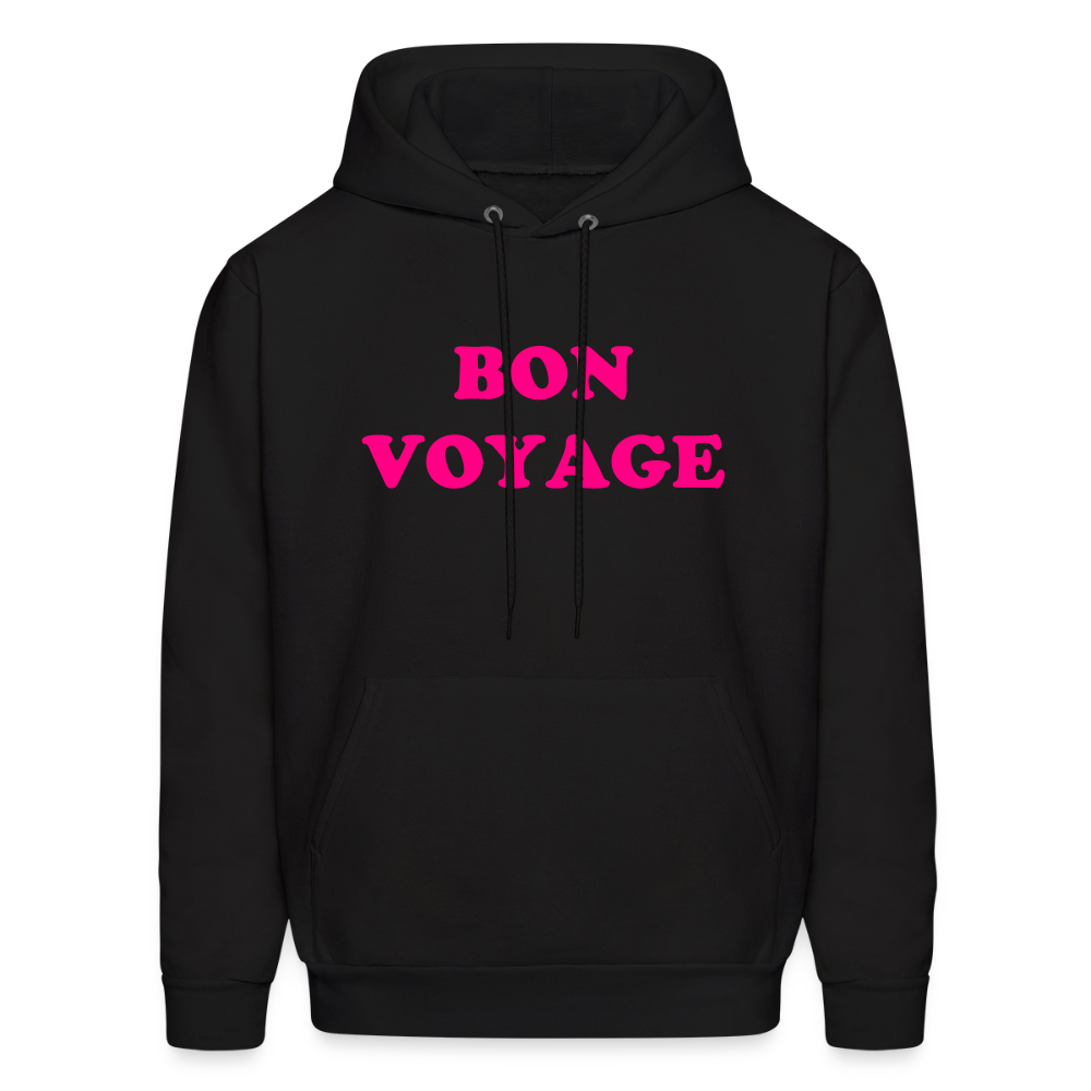 Bon Voyage Men's Hoodie - black
