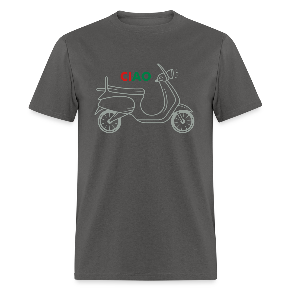 CIAO Scooter Unisex Classic T-Shirt - charcoal