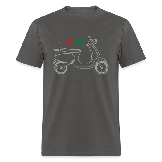 CIAO Scooter Unisex Classic T-Shirt - charcoal
