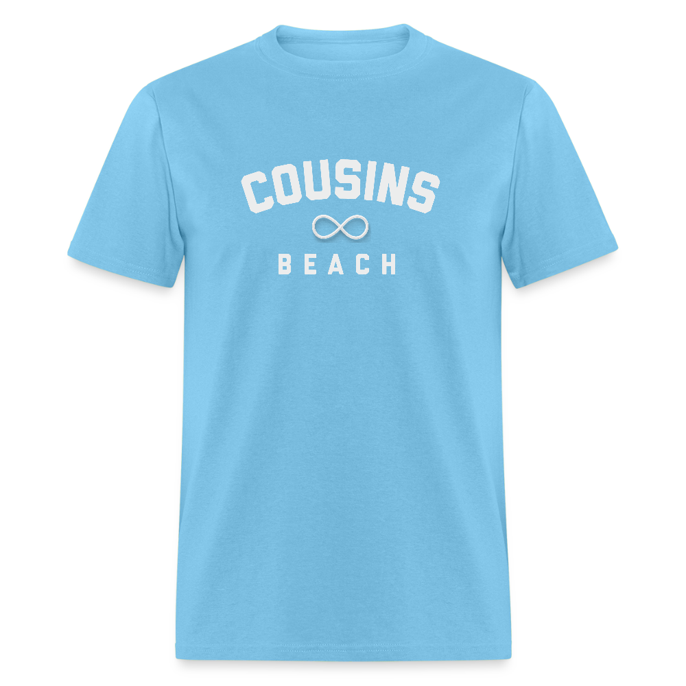 Cousins Beach Infinity Unisex Classic T-Shirt - aquatic blue