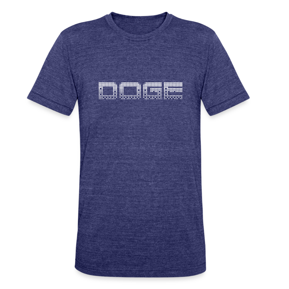 DOGE Unisex Tri-Blend T-Shirt - heather indigo
