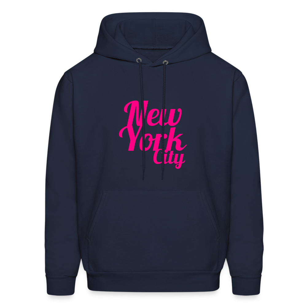 New York City Men's Hoodie - navy