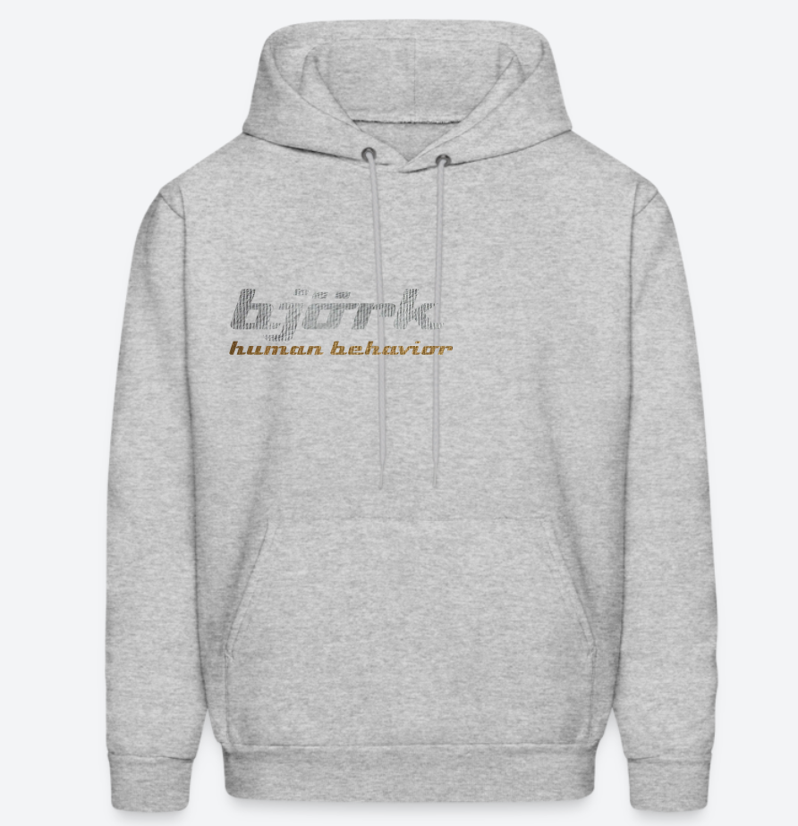 Björk Human Behavior Men's Hoodie