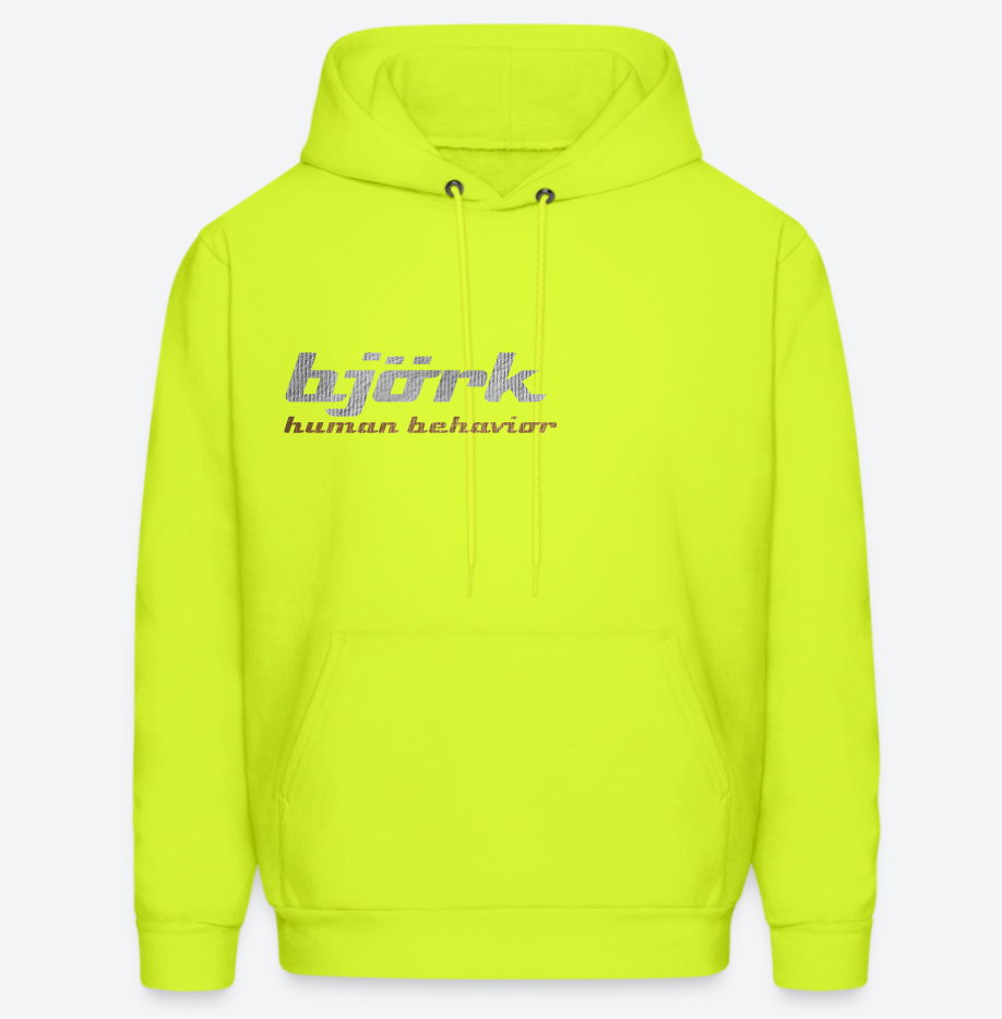 Björk Human Behavior Men's Hoodie