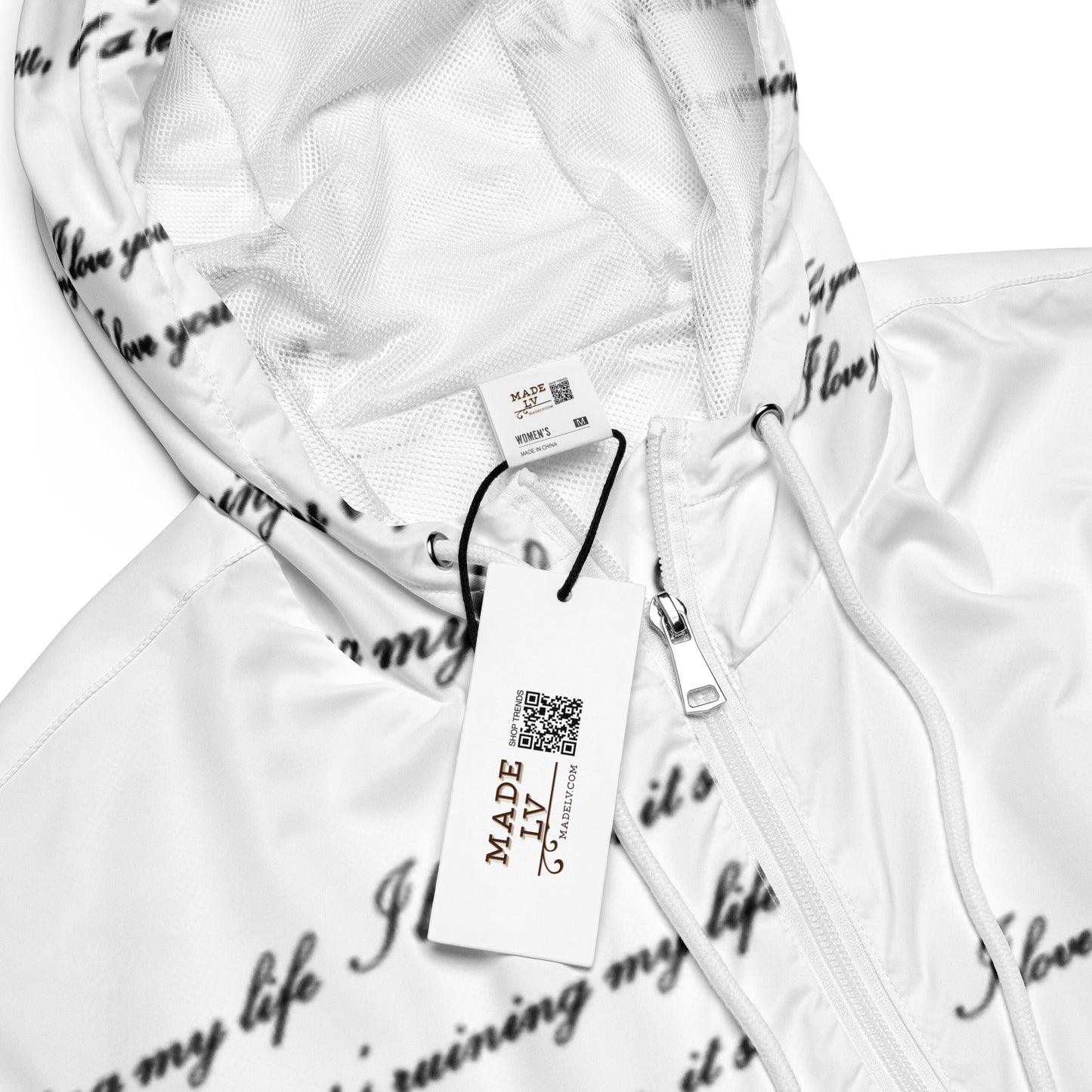 Fortnight I Love You TTPD Taylor Women’s cropped windbreaker