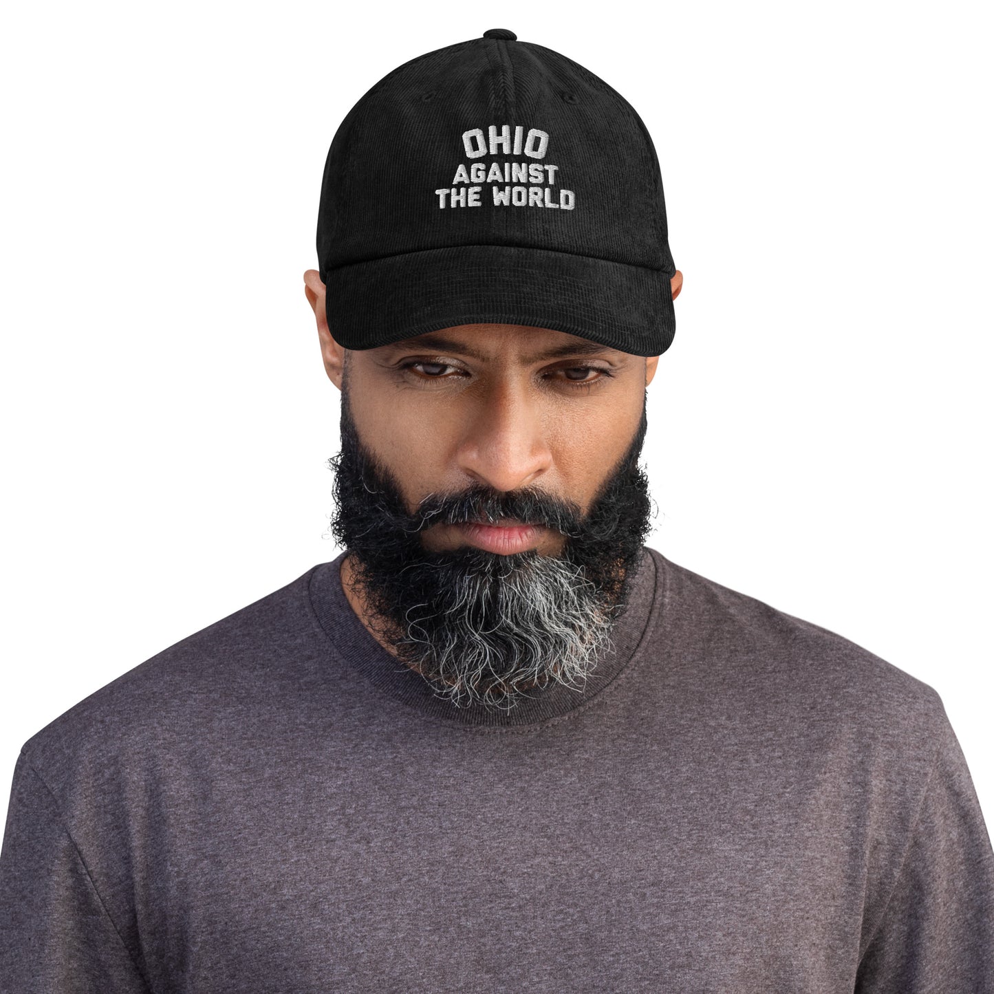 Ohio Against the World Embroidered Corduroy hat
