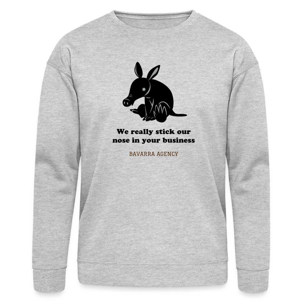 Aardvark Agency Bella + Canvas Unisex Sweatshirt - heather gray
