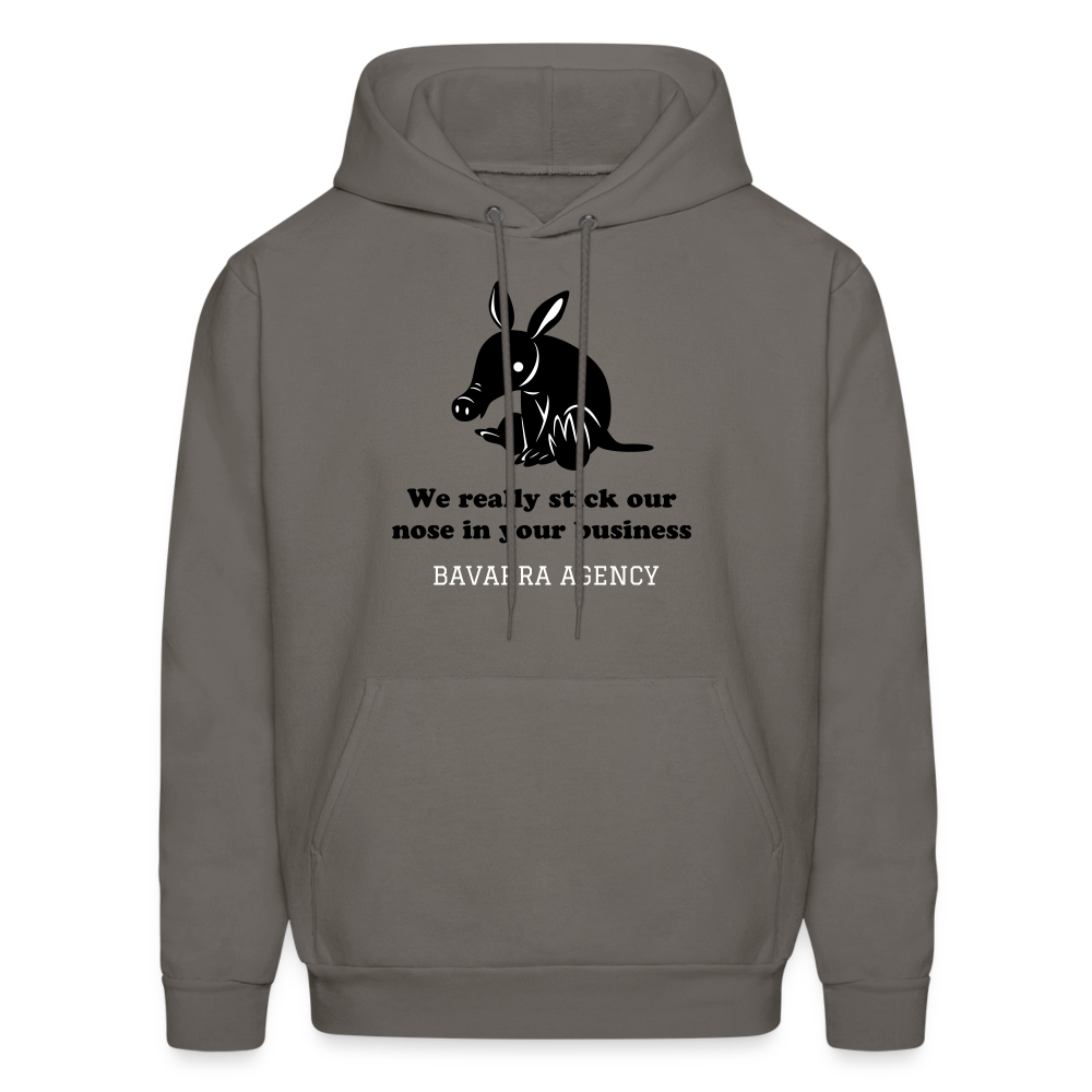 Aardvark Agency Men's Hoodie - asphalt gray