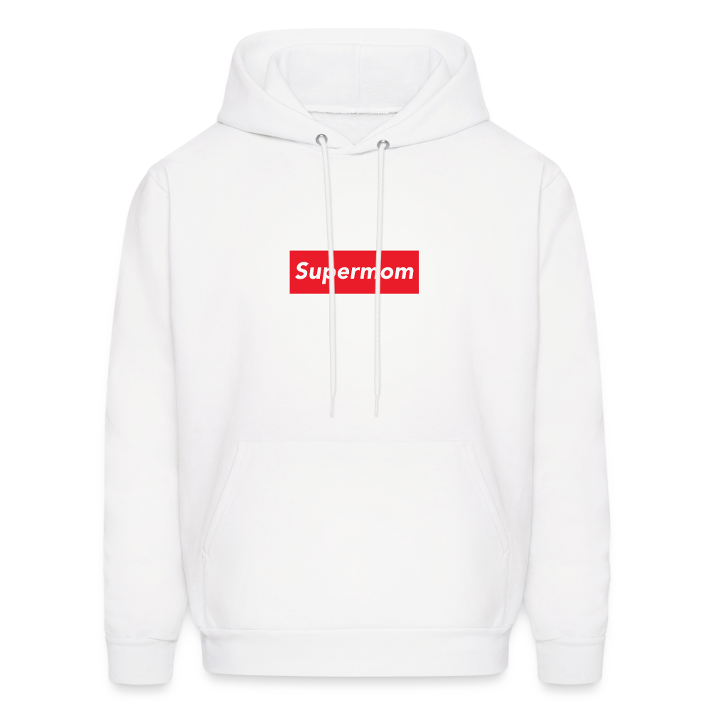 Supermom Men's Hoodie - white