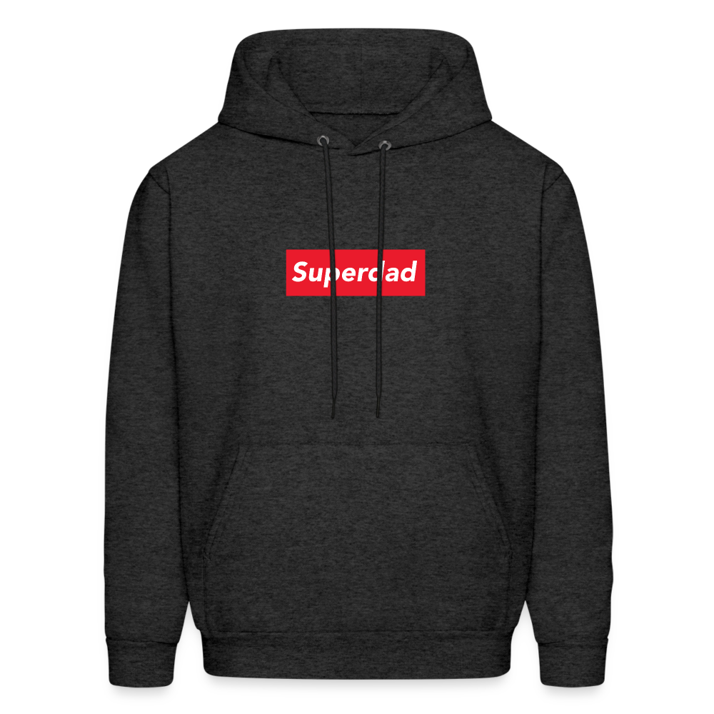 Superdad Men's Hoodie - charcoal grey