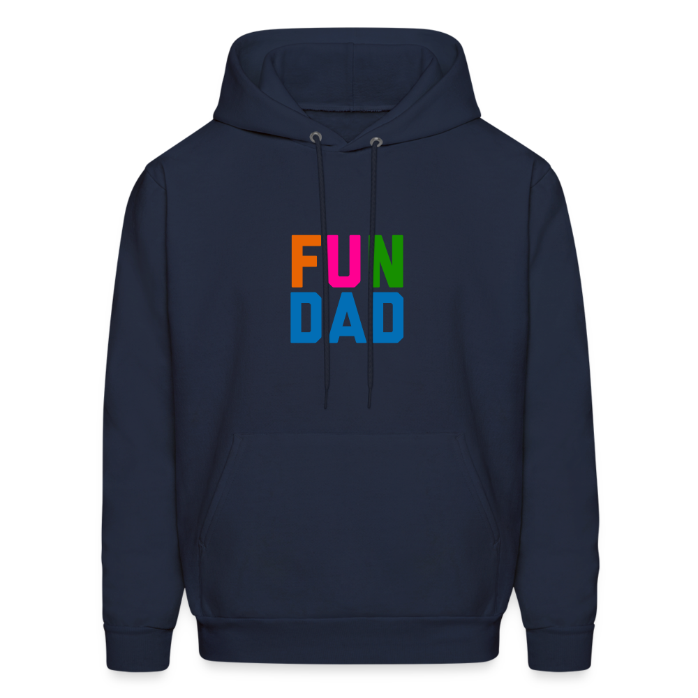 Fun Dad Men's Hoodie - navy