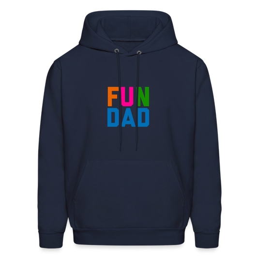 Fun Dad Men's Hoodie - navy