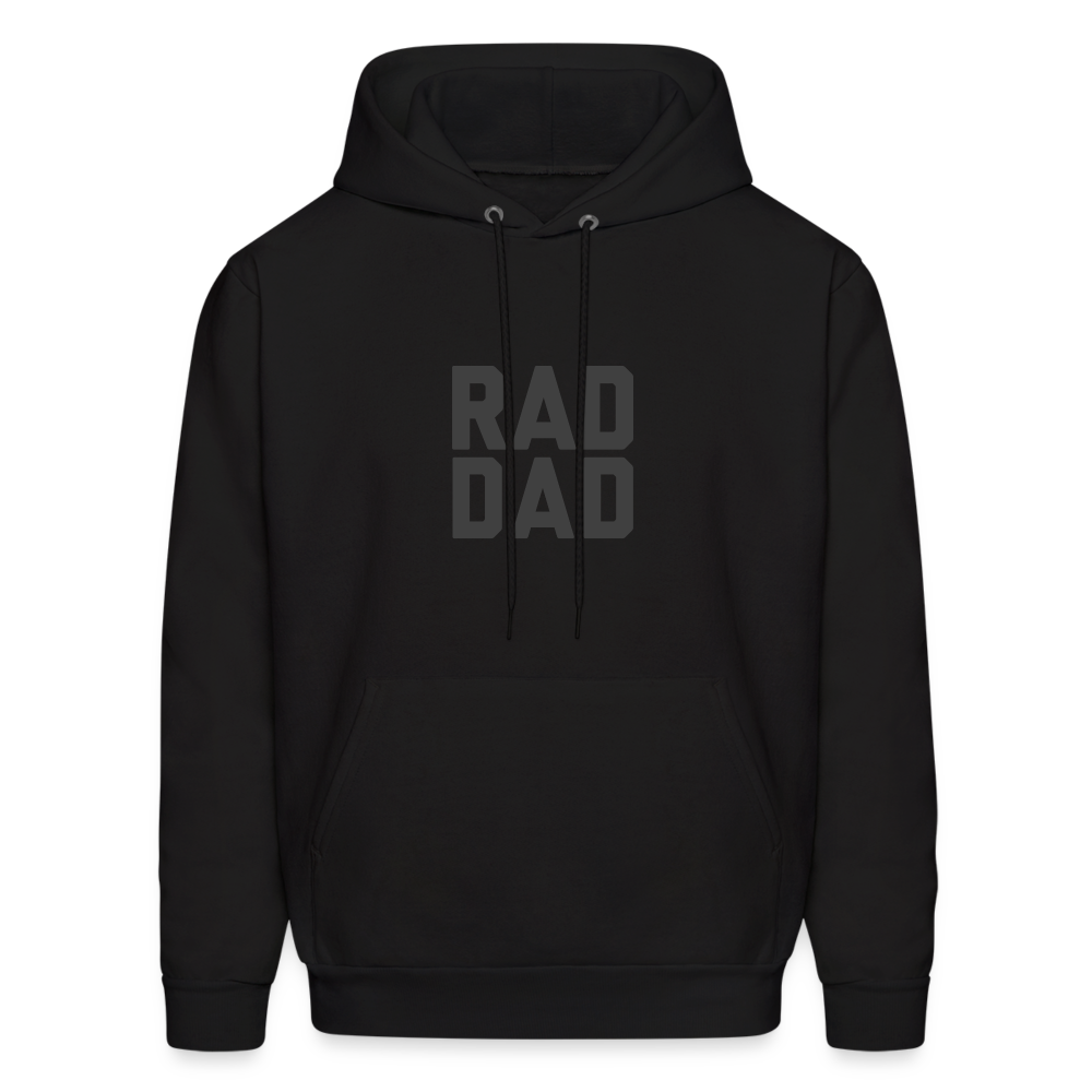 Rad Dad Men's Hoodie - black