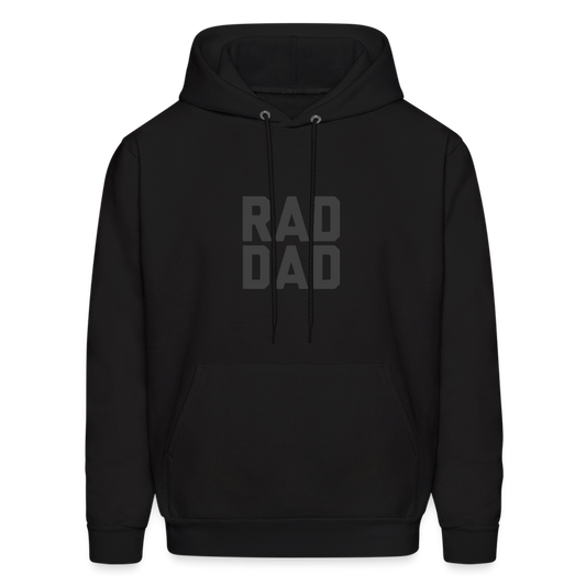 Rad Dad Men's Hoodie - black