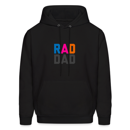 Rad Dad Men's Hoodie - black