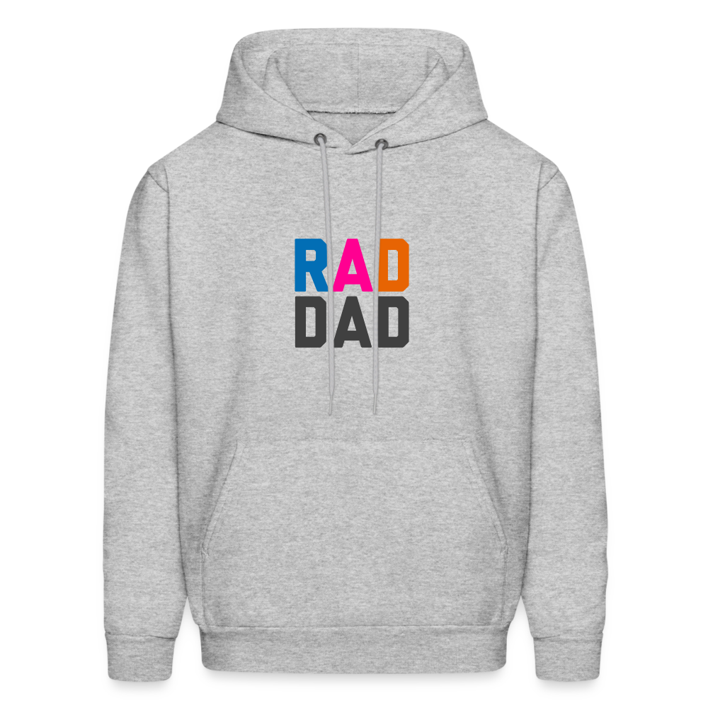 Rad Dad Men's Hoodie - heather gray