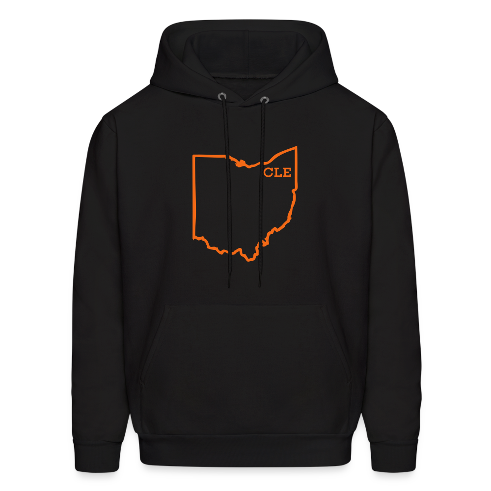 CLE Ohio Men's Hoodie - black