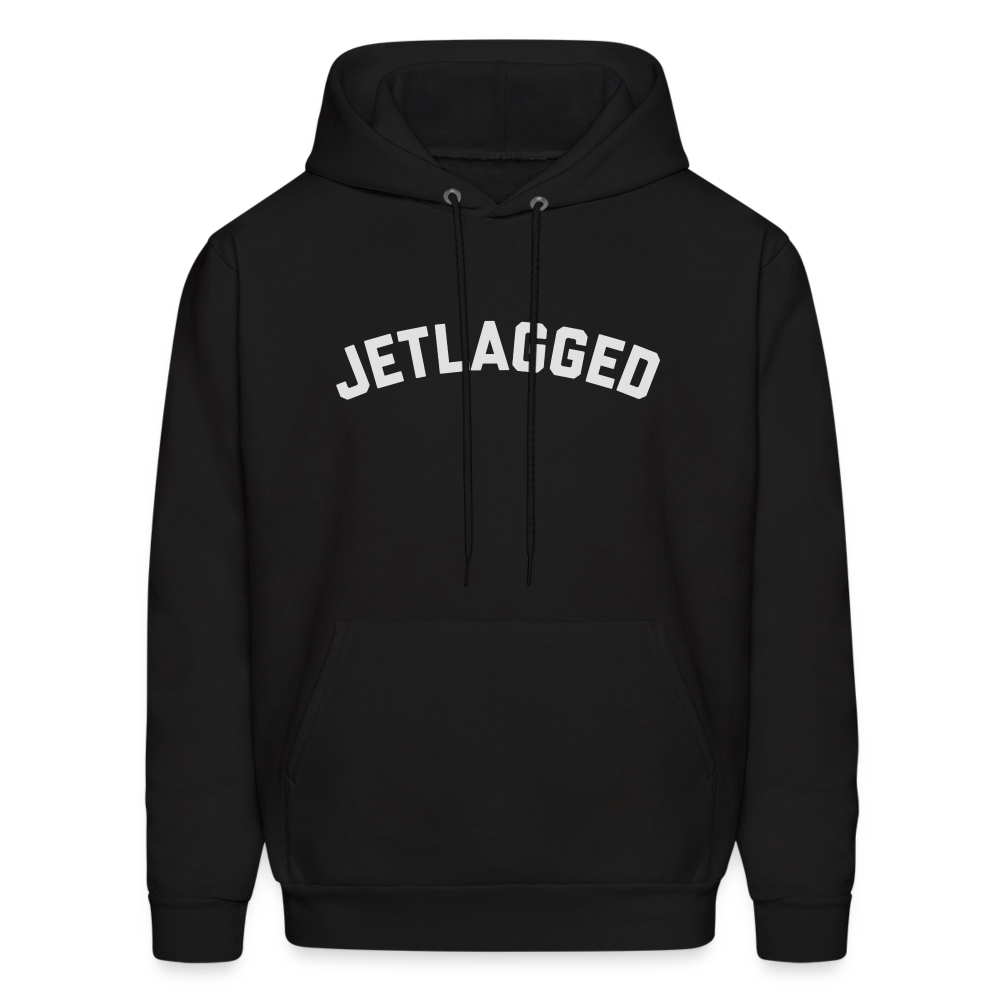 Jetlagged Men's Hoodie - black