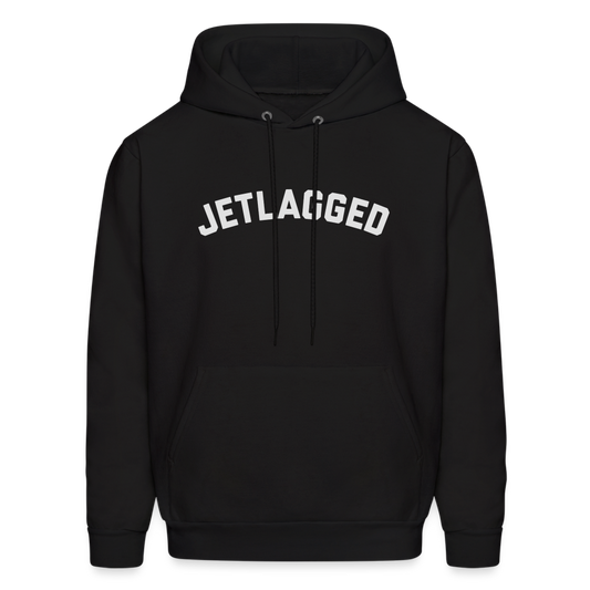 Jetlagged Men's Hoodie - black