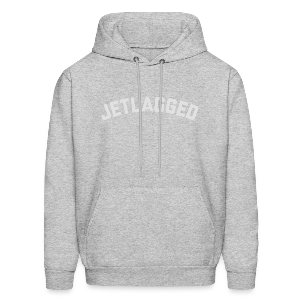 Jetlagged Men's Hoodie - heather gray