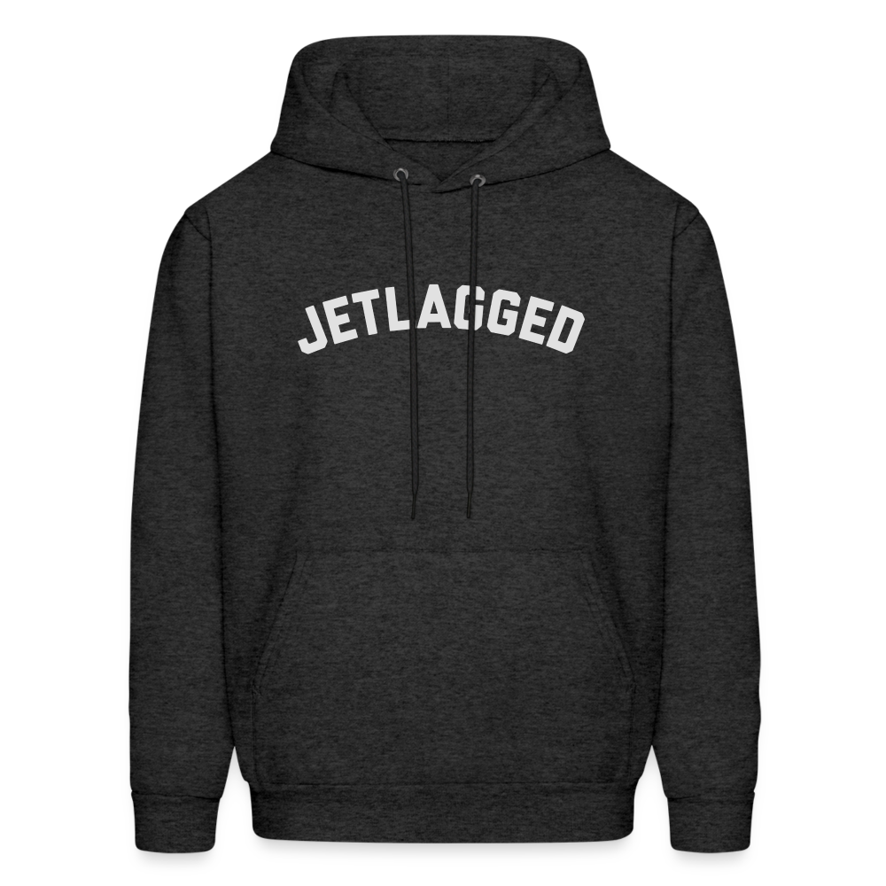 Jetlagged Men's Hoodie - charcoal grey