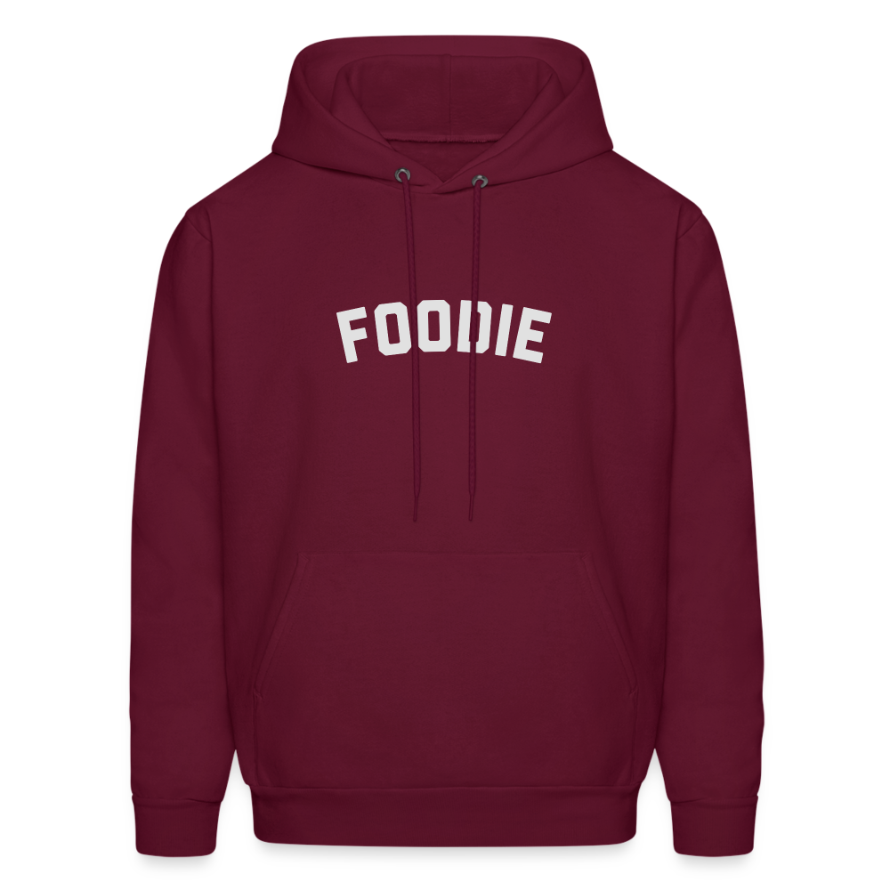 Foodie Men's Hoodie - burgundy