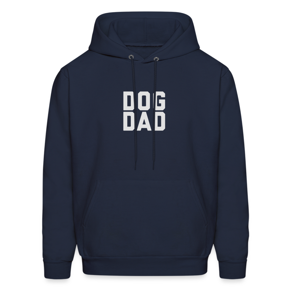 Dog Dad Men's Hoodie - navy