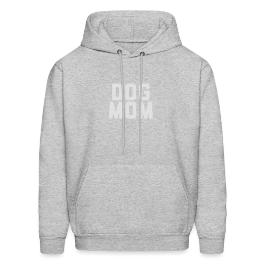 Dog Mom Men's Hoodie - heather gray