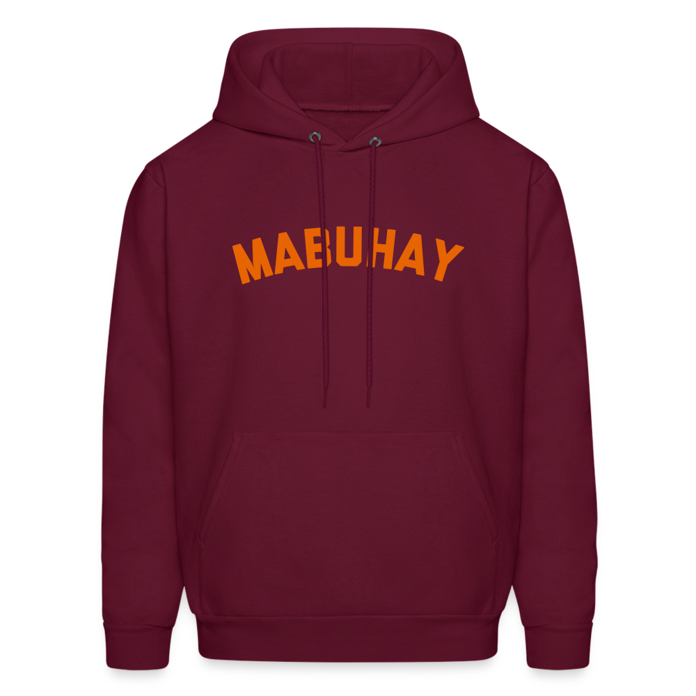 Mabuhay Men's Hoodie - burgundy