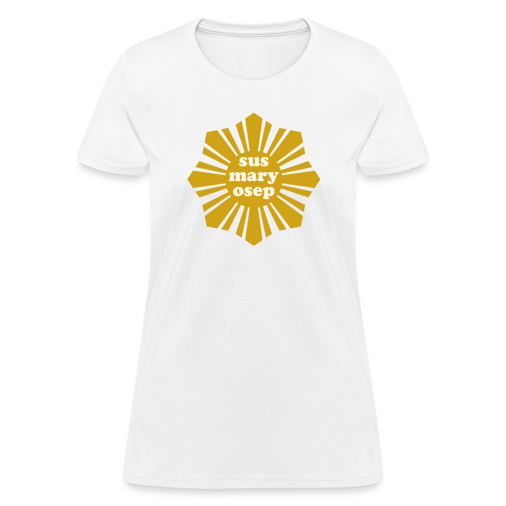 Susmaryosep Women's T-Shirt - white
