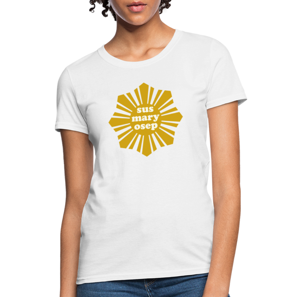 Susmaryosep Women's T-Shirt - white