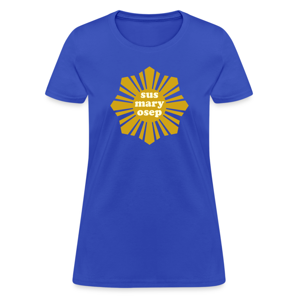 Susmaryosep Women's T-Shirt - royal blue