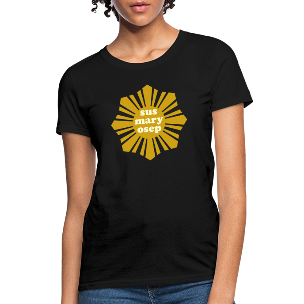 Susmaryosep Women's T-Shirt - black