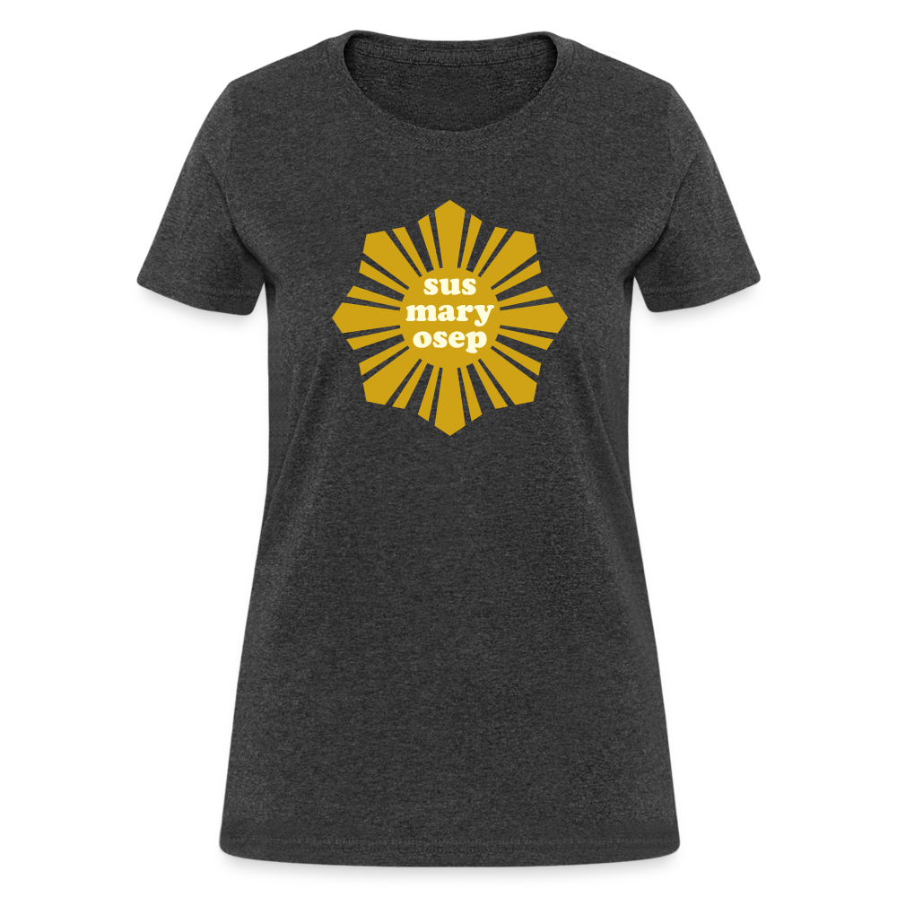 Susmaryosep Women's T-Shirt - heather black