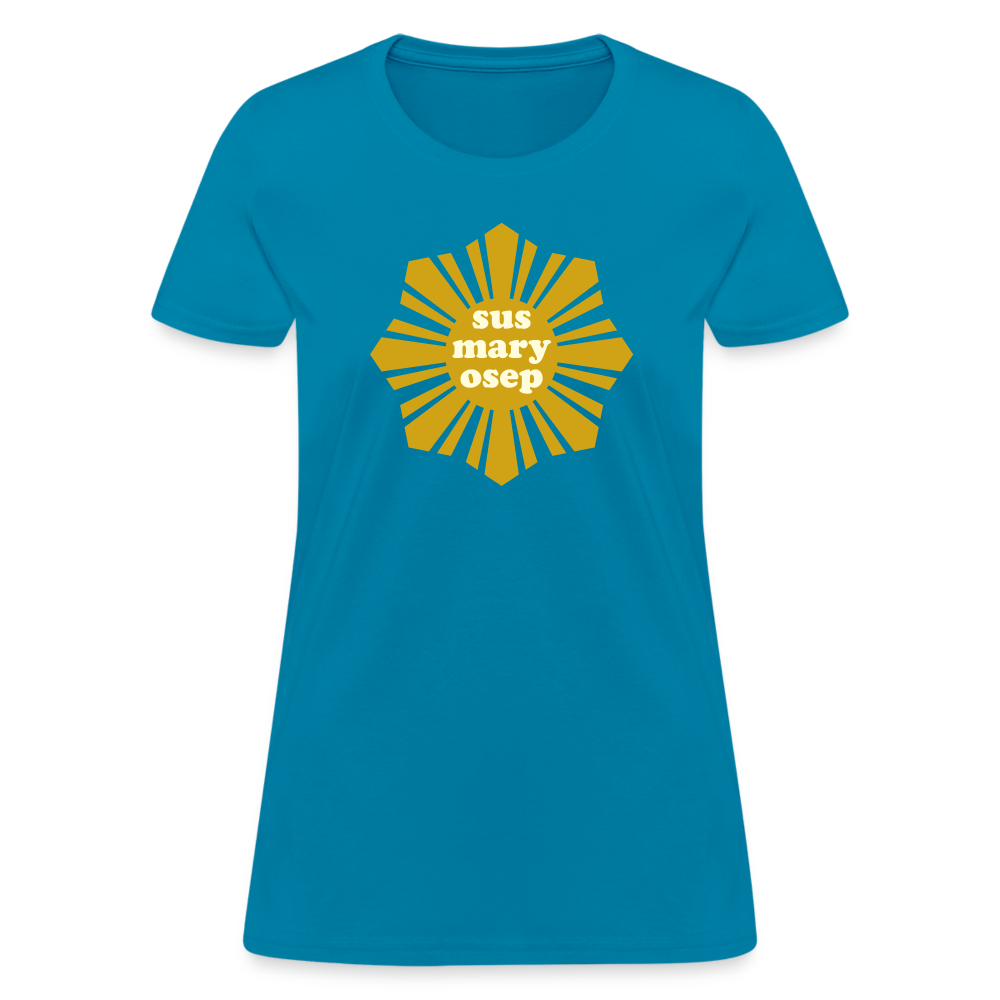Susmaryosep Women's T-Shirt - turquoise