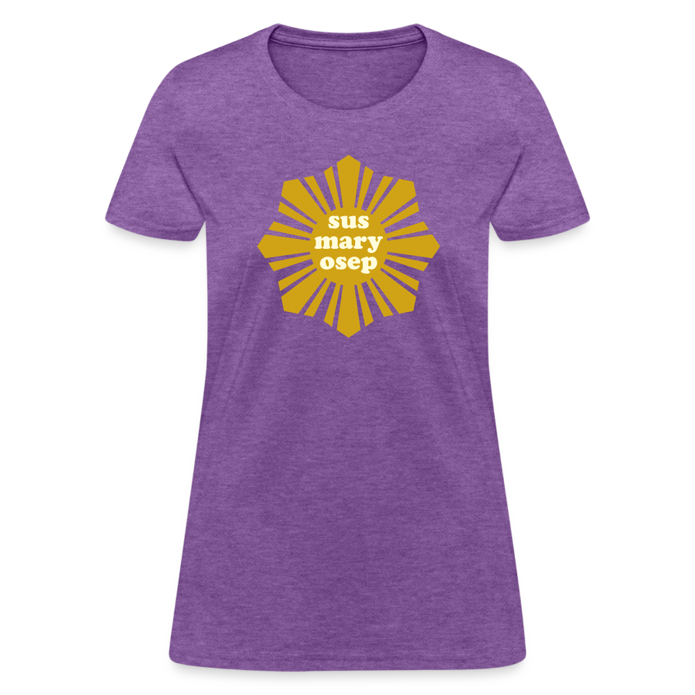 Susmaryosep Women's T-Shirt - purple heather